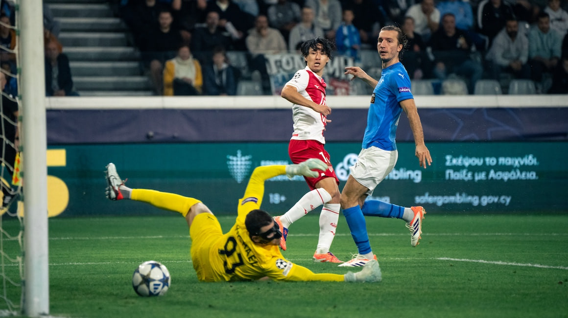 AEP Paphos vs AS Monaco (00:45 – 27/11) | Xem lại trận đấu