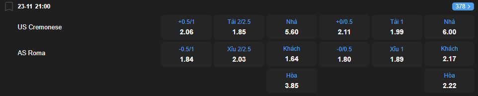 Tỷ lệ kèo Cremonese vs AS Roma nhan-dinh-soi-keo-cremonese-vs-as-roma-luc-21h00-ngay-23-11-2025-2